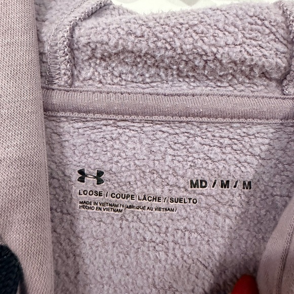 Under Armour Lavender Fleece Hoodie - Picture 3 of 3